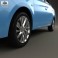 Mitsubishi Attrage 2013 3d model