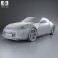 Nissan 370Z roadster 2013 3d model
