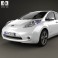 Nissan Leaf 2013 3d model