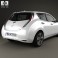 Nissan Leaf 2013 3d model