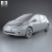 Nissan Leaf 2013 3d model