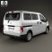 Nissan NV200 combi 2011 3d model