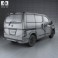 Nissan NV200 combi 2011 3d model