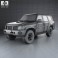 Nissan Patrol (Y61) 2004 3d model