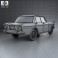 Nissan Skyline (S54) GT 1964 3d model