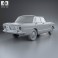 Nissan Skyline (S54) GT 1964 3d model