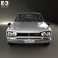 Nissan Skyline (C10) GT-R Coupe 1970 3d model