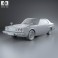 Nissan Skyline (C210) GT Coupe 1977 3d model