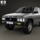 Nissan Terrano (Pathfinder) 1993 3d model