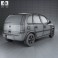 Opel Meriva (A) 2003 3d model