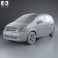 Opel Meriva (A) 2003 3d model