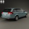 Opel Vectra caravan 2002 3d model
