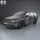 Opel Vectra caravan 2002 3d model