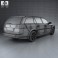 Opel Vectra caravan 2002 3d model