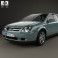 Opel Vectra caravan 2002 3d model