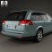 Opel Vectra caravan 2002 3d model