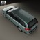 Opel Vectra caravan 2002 3d model
