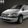 Opel Zafira (A) 2000 3d model