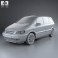 Opel Zafira (A) 2000 3d model