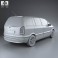 Opel Zafira (A) 2000 3d model