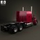 Peterbilt 379 Tractor Truck 1987 3d model