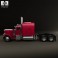 Peterbilt 379 Tractor Truck 1987 3d model