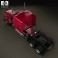 Peterbilt 379 Tractor Truck 1987 3d model