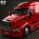 Peterbilt 579 Tractor Truck 2012 3d model