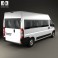 Peugeot Boxer Passenger Van 2007 3d model