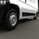 Peugeot Boxer Passenger Van 2007 3d model