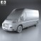 Peugeot Boxer Passenger Van 2007 3d model