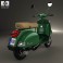 Piaggio Vespa PX 125 2012 3d model
