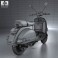 Piaggio Vespa PX 125 2012 3d model
