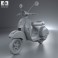 Piaggio Vespa PX 125 2012 3d model