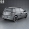 Renault Clio Mercosur Sport 3-door hatchback 2013 3d model