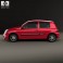 Renault Clio Mercosur Sport 3-door hatchback 2013 3d model