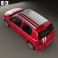 Renault Clio Mercosur Sport 3-door hatchback 2013 3d model