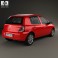 Renault Clio Mercosur 5-door hatchback 2013 3d model