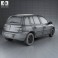 Renault Clio Mercosur 5-door hatchback 2013 3d model