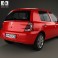 Renault Clio Mercosur 5-door hatchback 2013 3d model