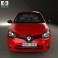 Renault Clio Mercosur 5-door hatchback 2013 3d model