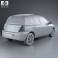 Renault Clio Mercosur 5-door hatchback 2013 3d model