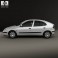 Renault Megane 5-door hatchback 1995 3d model