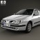 Renault Megane 5-door hatchback 1995 3d model