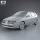 Renault Megane 5-door hatchback 1995 3d model