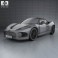 Spyker B6 Venator 2013 3d model