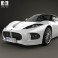 Spyker B6 Venator 2013 3d model