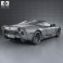 Spyker C8 Aileron 2008 3d model