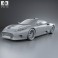 Spyker C8 Aileron 2008 3d model