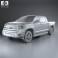 Toyota Tundra Crew Max 2013 3d model